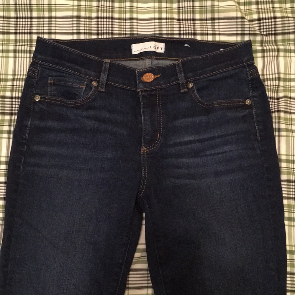 LOFT petite modern skinny jeans